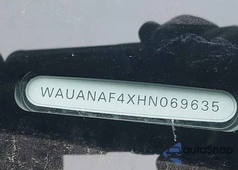 2017 Audi A4 2.0T Premium из США, поврежденный, VIN WAUANAF4XHN069635